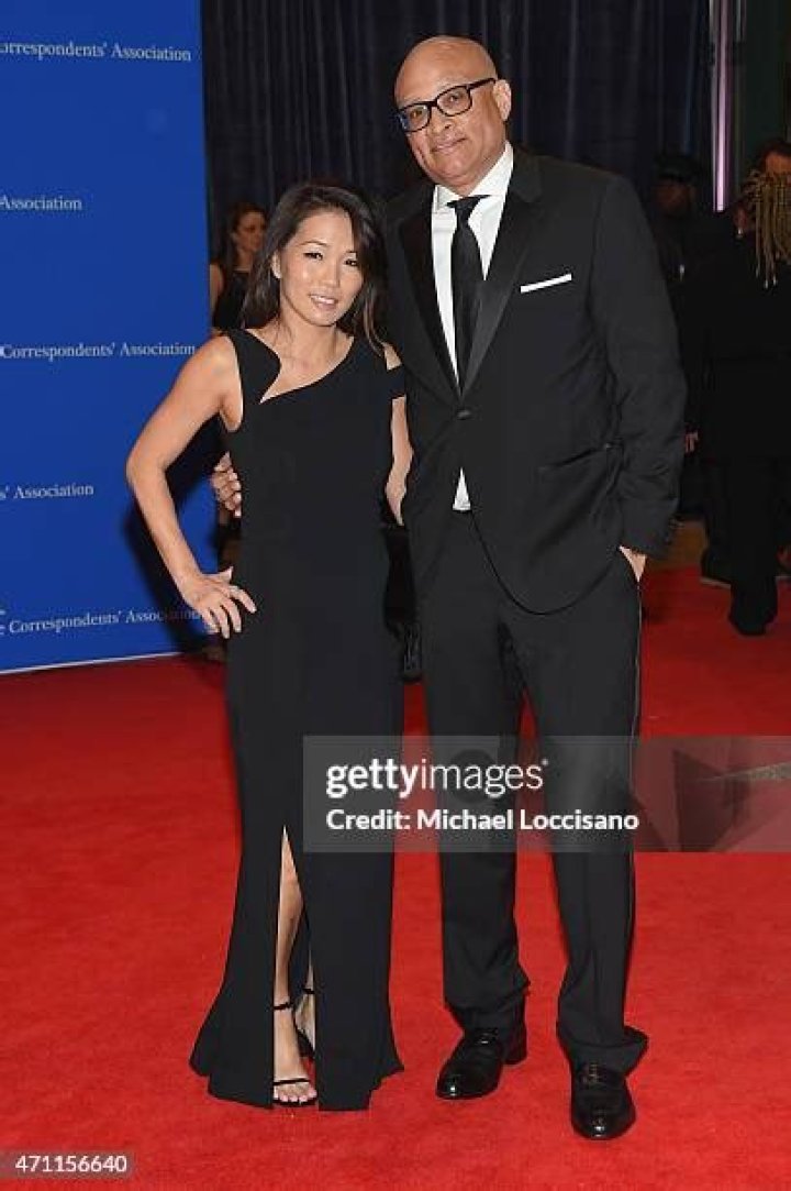 Larry Wilmore and Leilani Jones