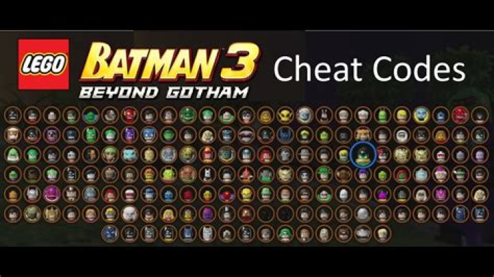 Lego Batman 3 Beyond Gotham Cheat Codes