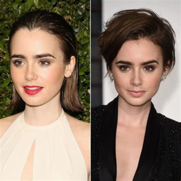 Lily Collins Chops Her Hair into a Pixie!