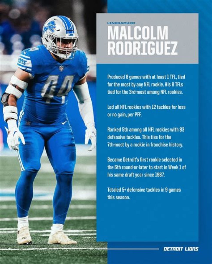 Lions' Malcolm Rodriguez to See More Snaps on Offense, Defense After LB's 1st Catch | News, Scores, Highlights, Stats, and Rumors