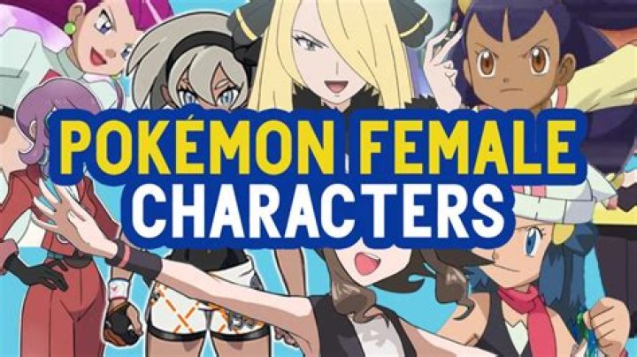 List of Famous Pokémon Female Characters