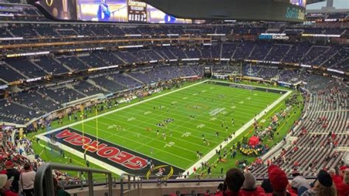 Live look inside SoFi stadium ahead of the National Championship