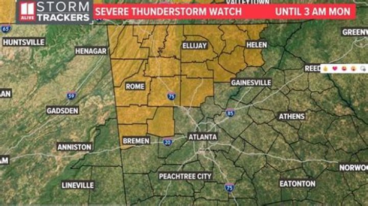Live weather updates for metro Atlanta, north Georgia