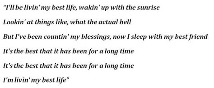 “Living My Best Life” by Ben Rector
