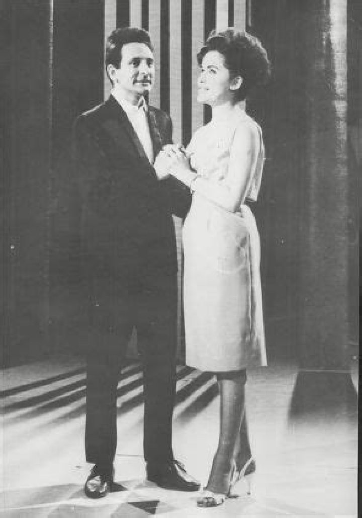 Lonnie Donegan and Jill Westlake