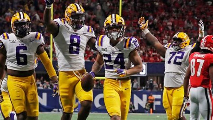 LSU Georgia SEC Championship score