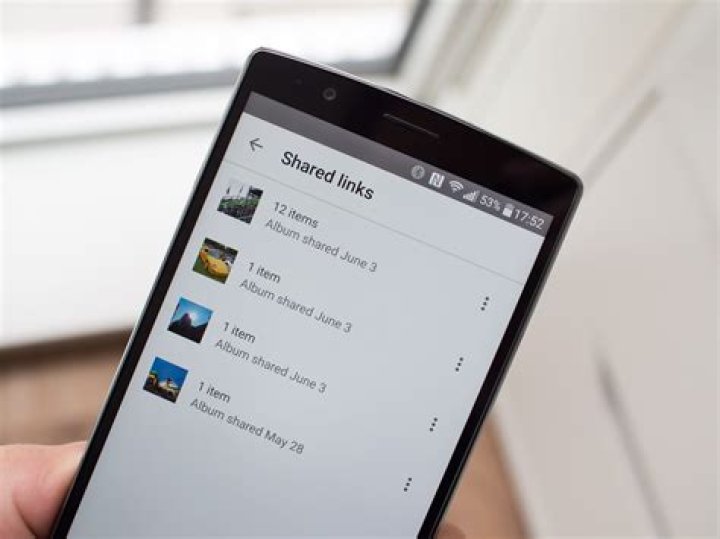 Managing your shared photo links in Google Photos