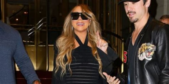 Mariah Carey Layered a See-Through Bodycon Dress Over Nothing But a Black Thong