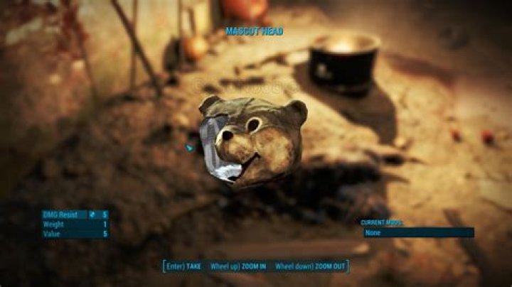 Mascot Head - Unique Costume Fallout 4