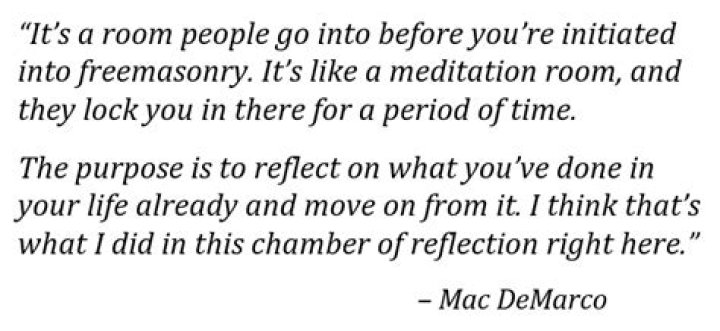 Meaning of “Chamber of Reflection” by Mac DeMarco