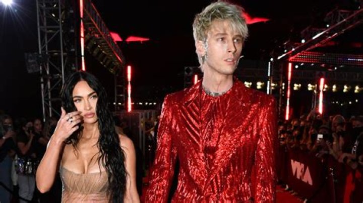 Megan Fox MTV VMAs 2021 Red Carpet Naked Dress Jeweled Thong