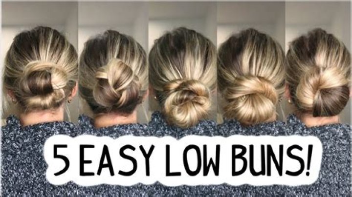 Messy Buns, Low Buns, and Braided Buns