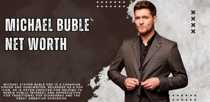 Michael Bublé Net Worth and Biography