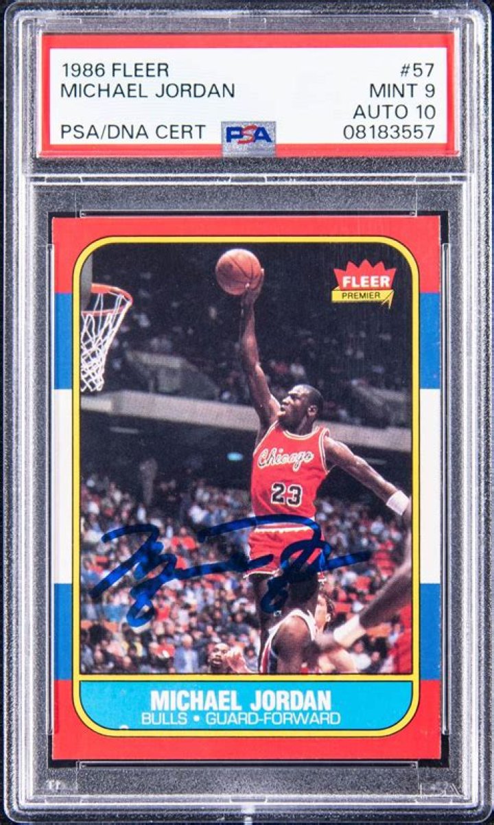 Michael Jordan Fleer rookie card sells for record $1 million