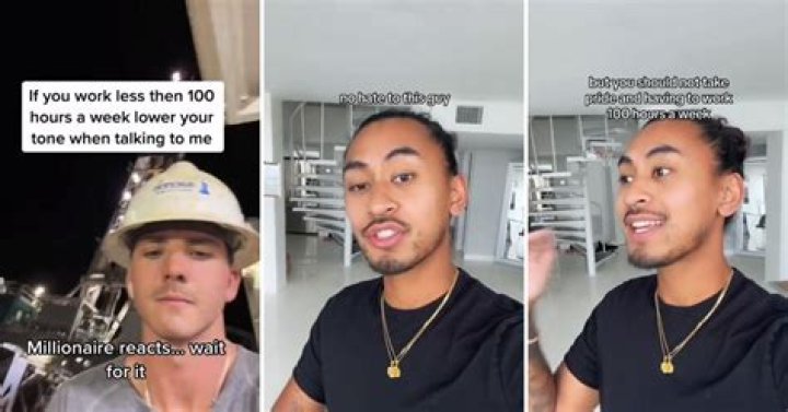 Millionaire Responds To Worker Who Says People Who Work Less Than 100 Hours A Week Are Beneath Him