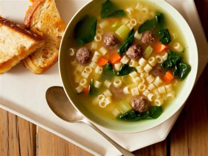 Mini Meatball and Chicken Soup | Rachael Ray | Recipe