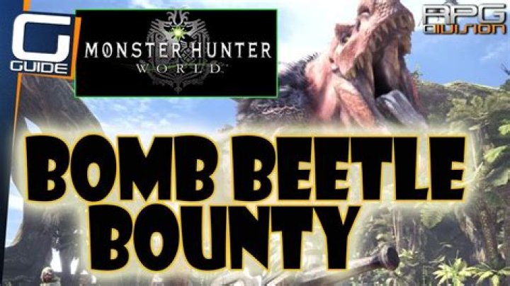 Monster Hunter World Bomb Beetle Location