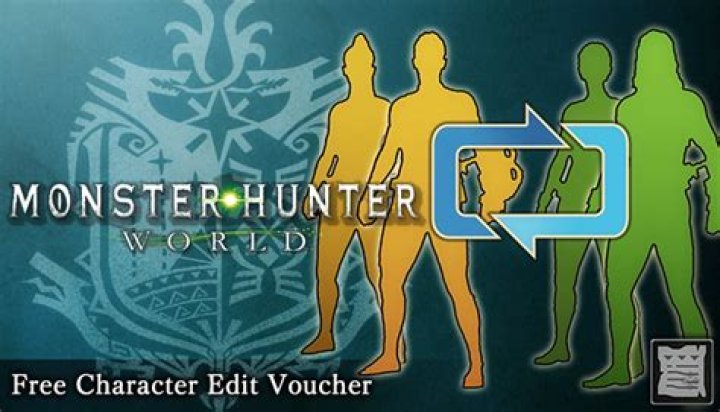 Monster Hunter World Free Character Edit Voucher
