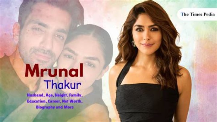 Mrunal Thakur Husband Name And Photo: Everything You Need To Know