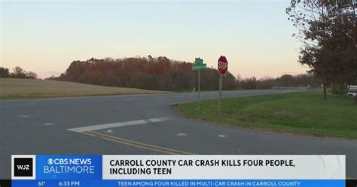 Multi-car crash in Carroll County
