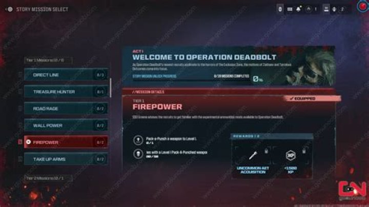 MW3 Zombies Firepower, Pack-a-Punch Weapon to Level 1