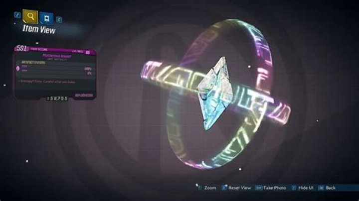 Mysterious Artifact Borderlands 3 - Farm Eridium