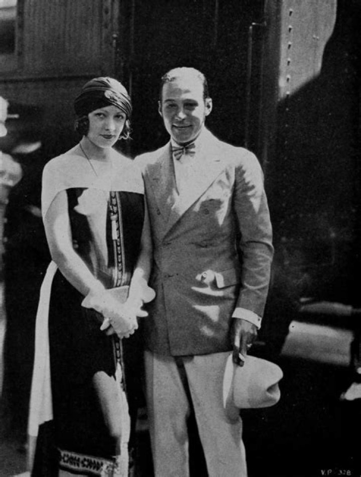 Natacha Rambova and Alvaro De Urzaiz