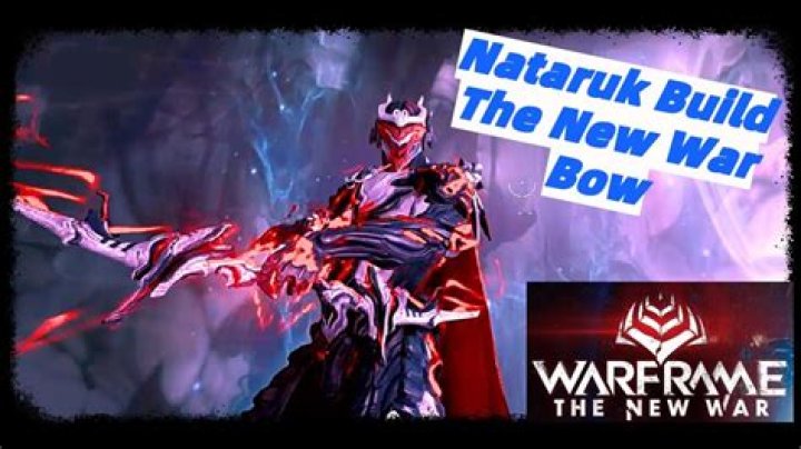 Nataruk Warframe New War Bow