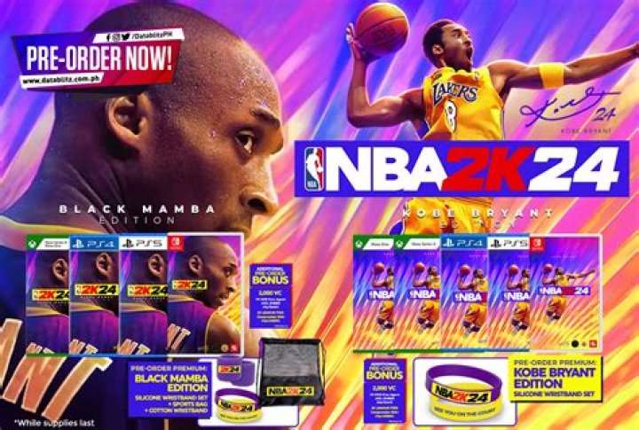NBA 2K24 Black Mamba Bonus Content Missing 100K VC