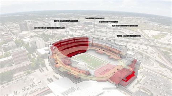 Nebraska announces $450 million renovation plan to Memorial Stadium