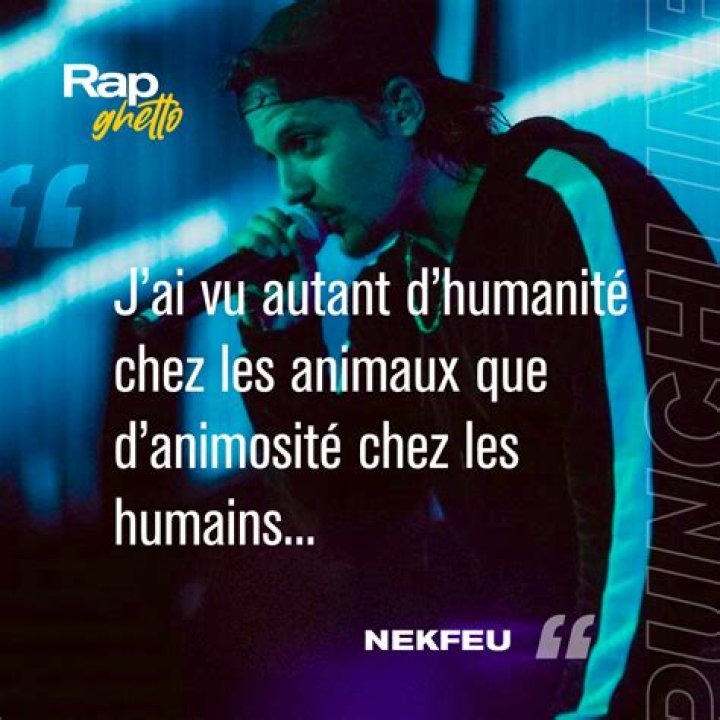 Nekfeu: les 5 plus belles citations et punchlines du rappeur