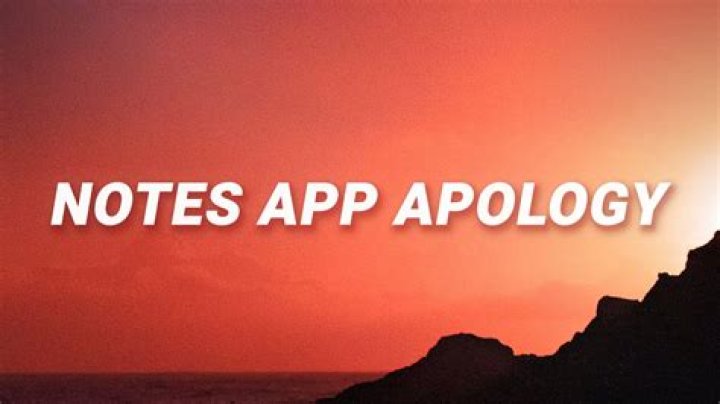 Notes App Apology - Vulture