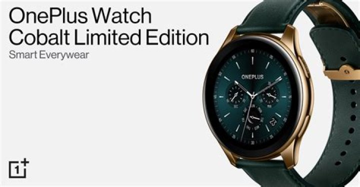 OnePlus Watch Cobalt Limited Edition debuts in India for ₹19,999