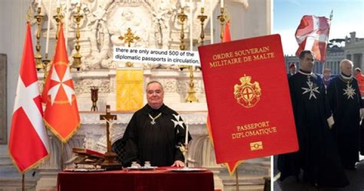 Order of Malta; World's Rarest Passport with 500 Holders
