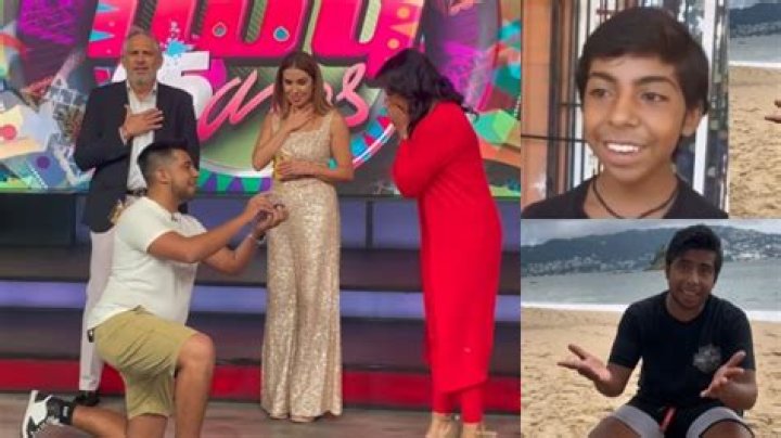 Paco el de las Empanadas entrega anillo de compromiso en 'Hoy' de Televisa