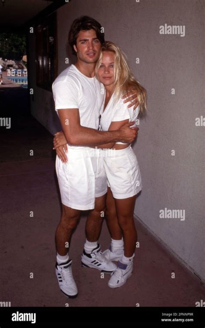 Pamela Anderson and David Charvet