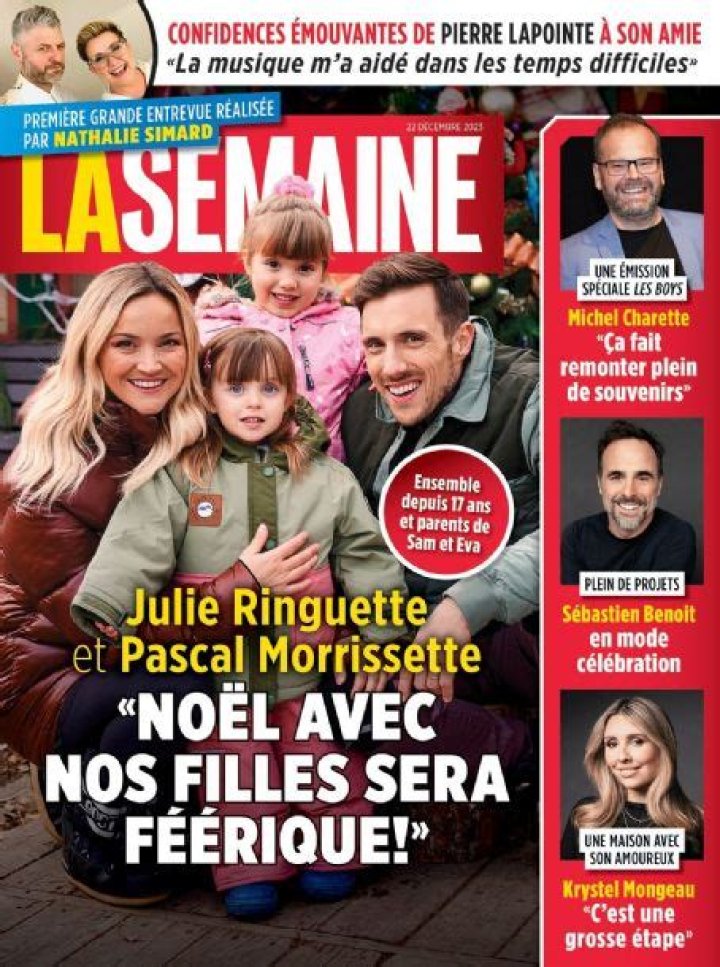 Pascal Morrissette and Julie Ringuette