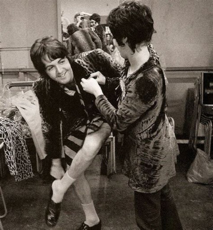 Paul McCartney and Francie Schwartz