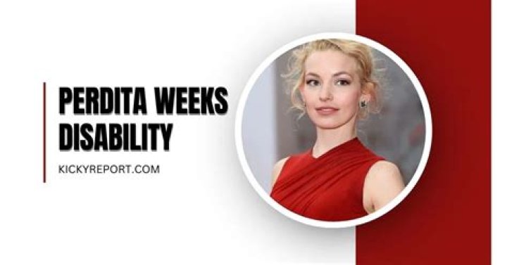 Perdita Weeks Disability: Is that Inborn? Check Photos 