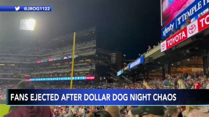 Phillies Cancel Dollar Hot Dog Night Due to Unruly Fans Throwing Food onto Field | News, Scores, Highlights, Stats, and Rumors