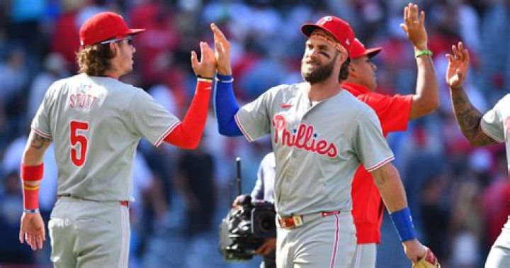 Photos: Phillies' Bryce Harper, Bryson Stott Debut London-Themed Bats for Mets Series | News, Scores, Highlights, Stats, and Rumors