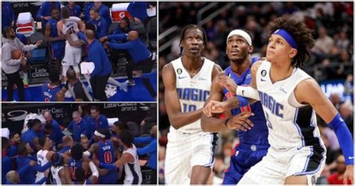 Pistons vs Magic fight: NBA suspends Killian Hayes and Moe Wagner amid brawl