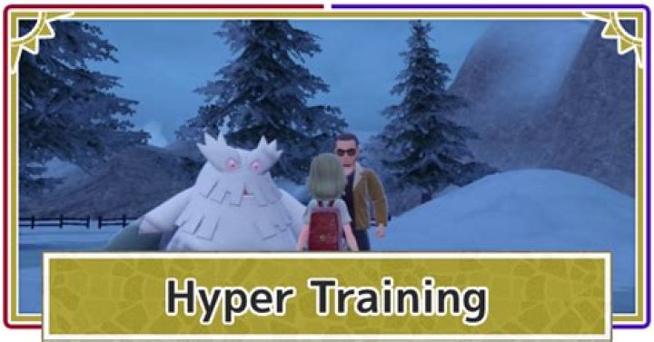 Pokemon Scarlet and Violet Hyper Training