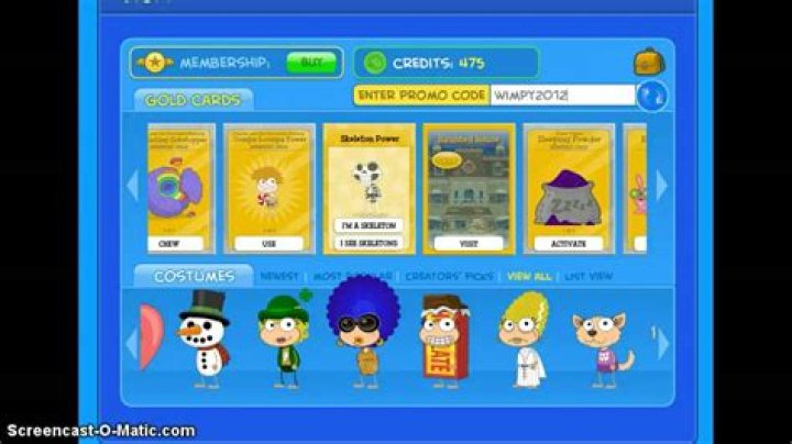 Poptropica Codes 2013 - 2014: Receive Cool Items And Costumes; More Details Revealed About Monster Carnival
