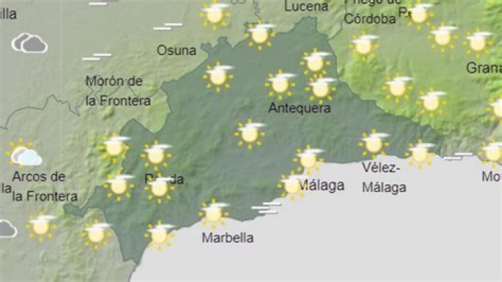 previsión meteorológica de hoy, martes 2 de enero