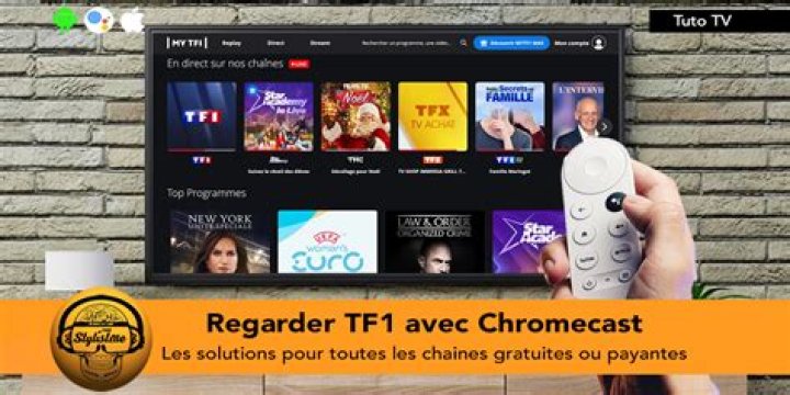 Quelle application pour regarder TF1 avec Chromecast ? Toutes les réponses à vos questions