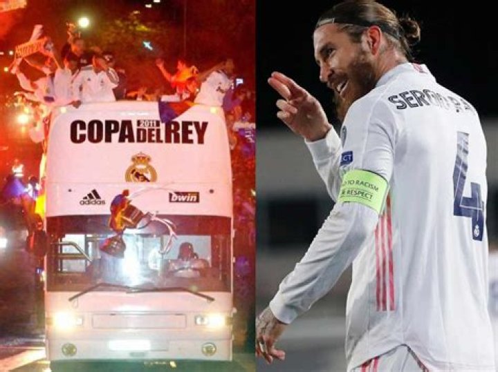 Real Madrid star Ramos laughs off trophy blunder