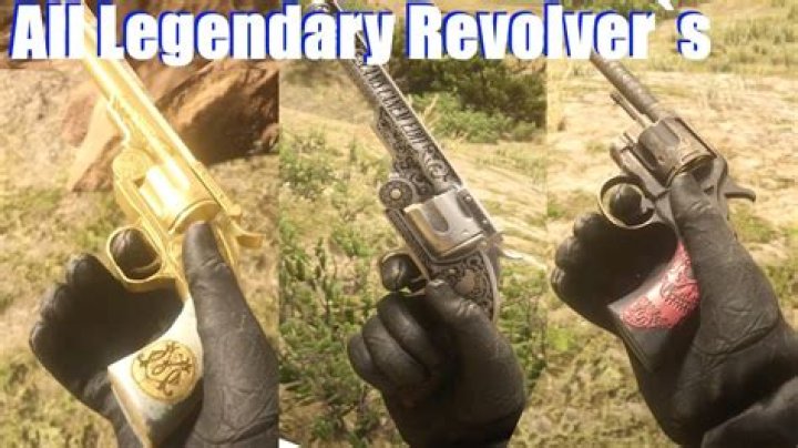 Red Dead Redemption 2 Legendary & Unique Weapons