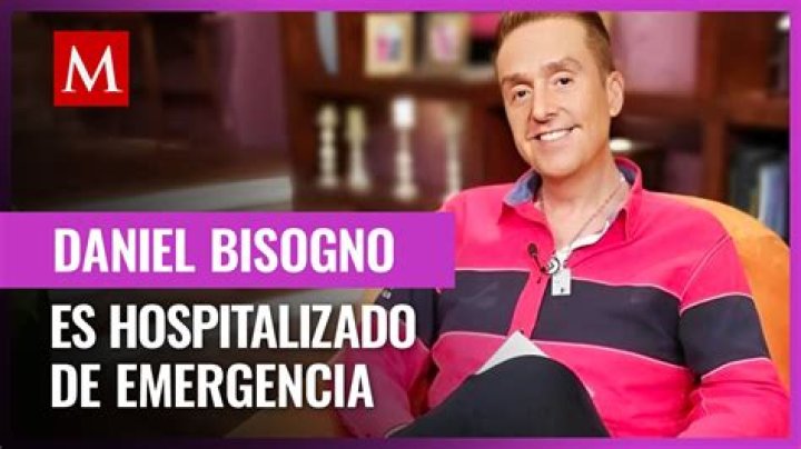Reportan grave a Daniel Bisogno: Se encuentra hospitalizado