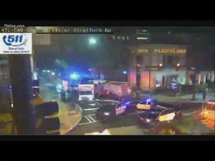 Reports of looting and business fires near Lenox Mall